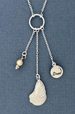 Cape Oyster & Pearl Necklace
